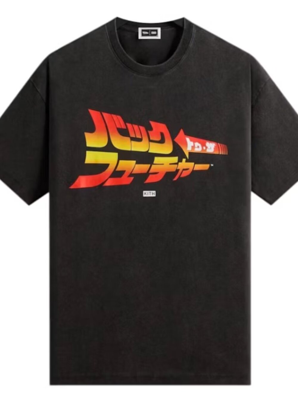 Kith for Back to the Future DeLorean Vintage Tee in Black Size XL Deadstock rare